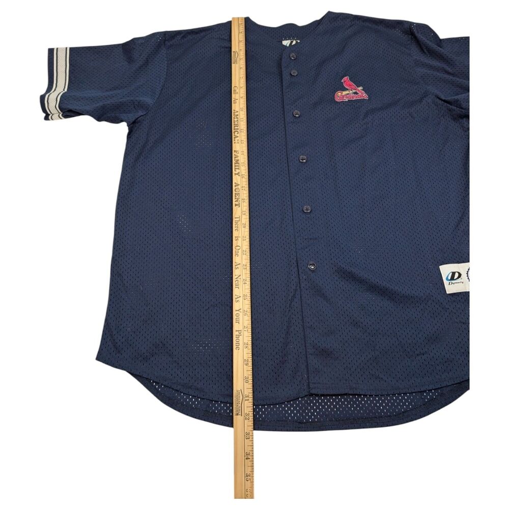 St. Louis Cardinals MLB Blue Mesh Jersey - Picture 10 of 11